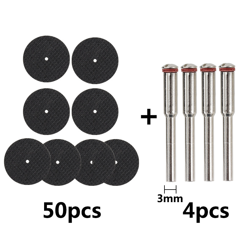 Cross-border best-selling 32mm grinding wheel accessories with mandrel, metal cutting rotary tool saw blades Application Scenario