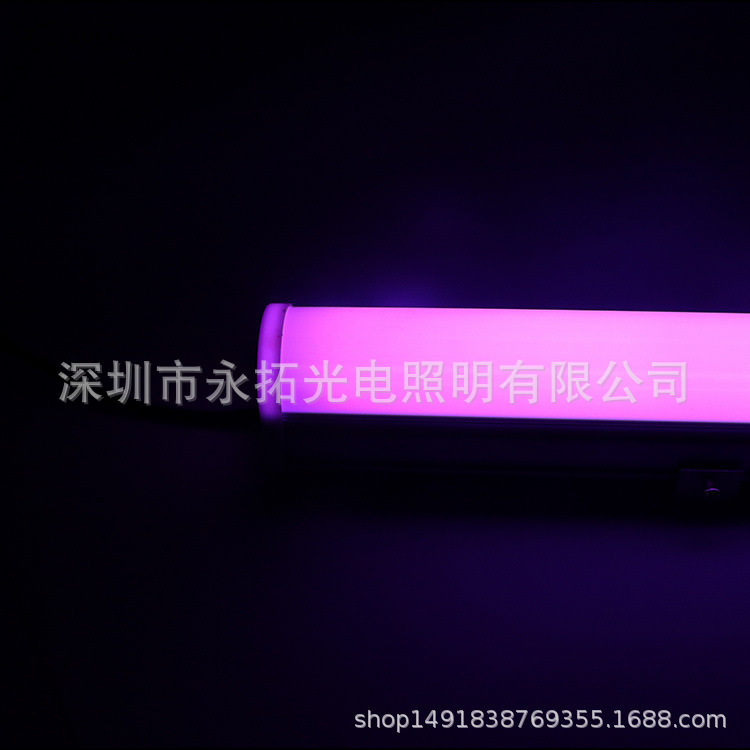 led wall-washing light, outdoor waterproof, hotel building outline lighting project, DMX512 external control line light Specification drawing