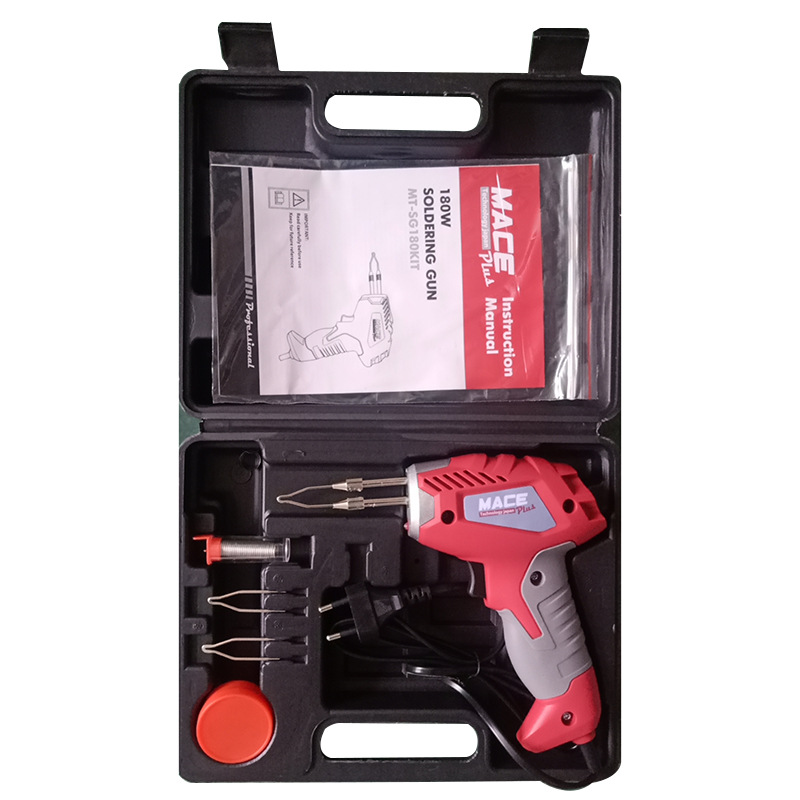 Cross-border manual soldering gun, handheld soldering gun, 180W manual soldering iron, hand tool set undefined