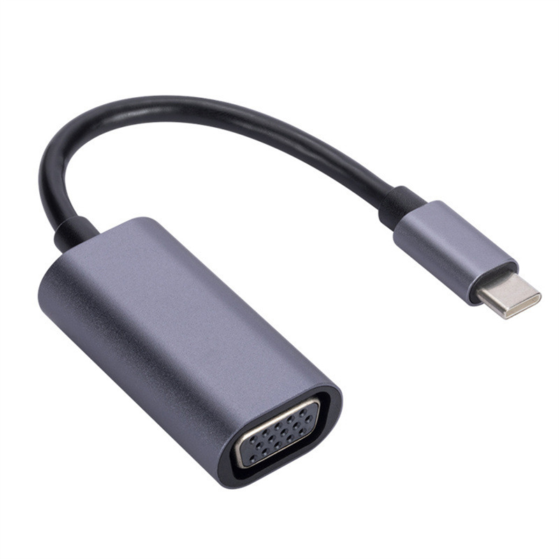 Factory direct sales type c to vga converter, type-c to vga adapter cable, type c to vga Item Picture