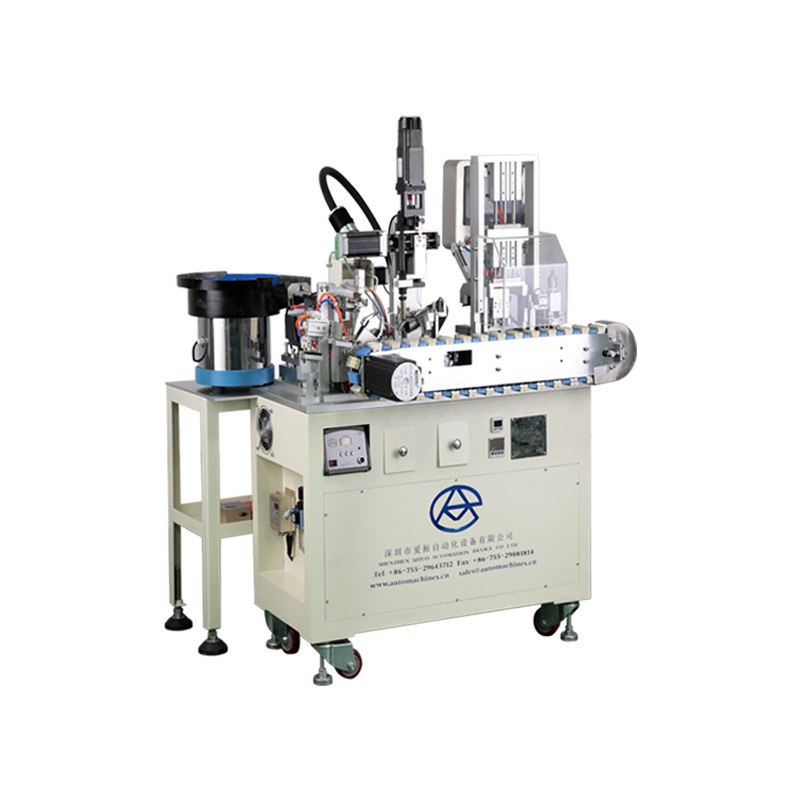 Semi-automatic headphone head welding, fully automatic audio head wire welding machine, 3.5-terminal soldering machine, DC head factory direct sales Item Picture