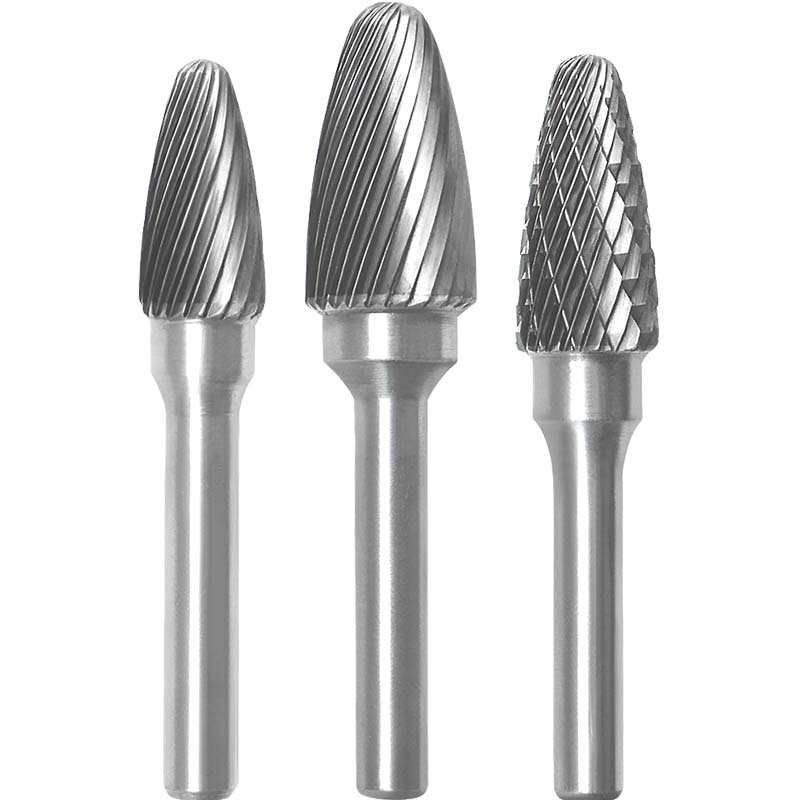 Golden Eagle Cemented Carbide Rotary file tungsten steel Grinding Head Arc-shaped round Head Metal Engraving Milling Cutter FX0820F1425M06 Item Picture