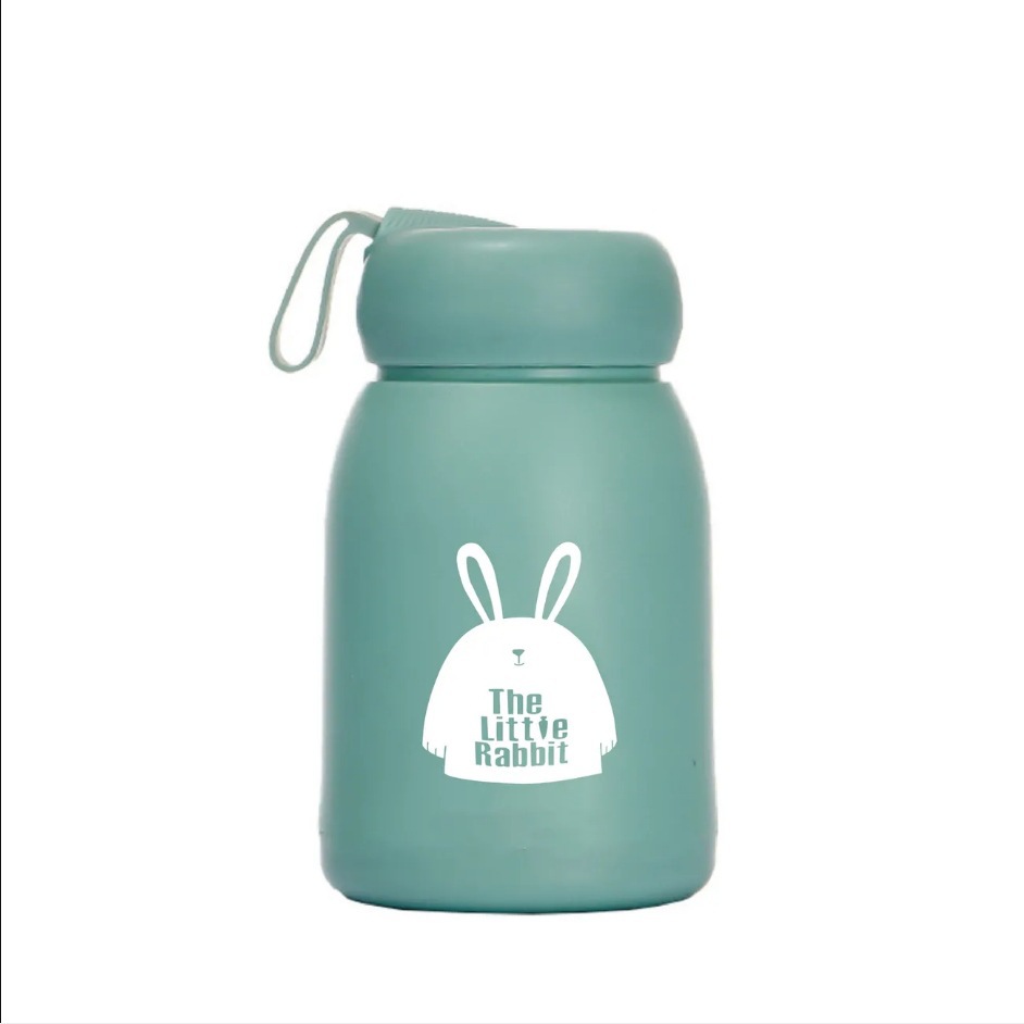 Mengmeng Rabbit water Cup, high appearance level, cute advertising cup, double-layer plastic shell glass water cup, street promotion, gift cup wholesale Item Picture