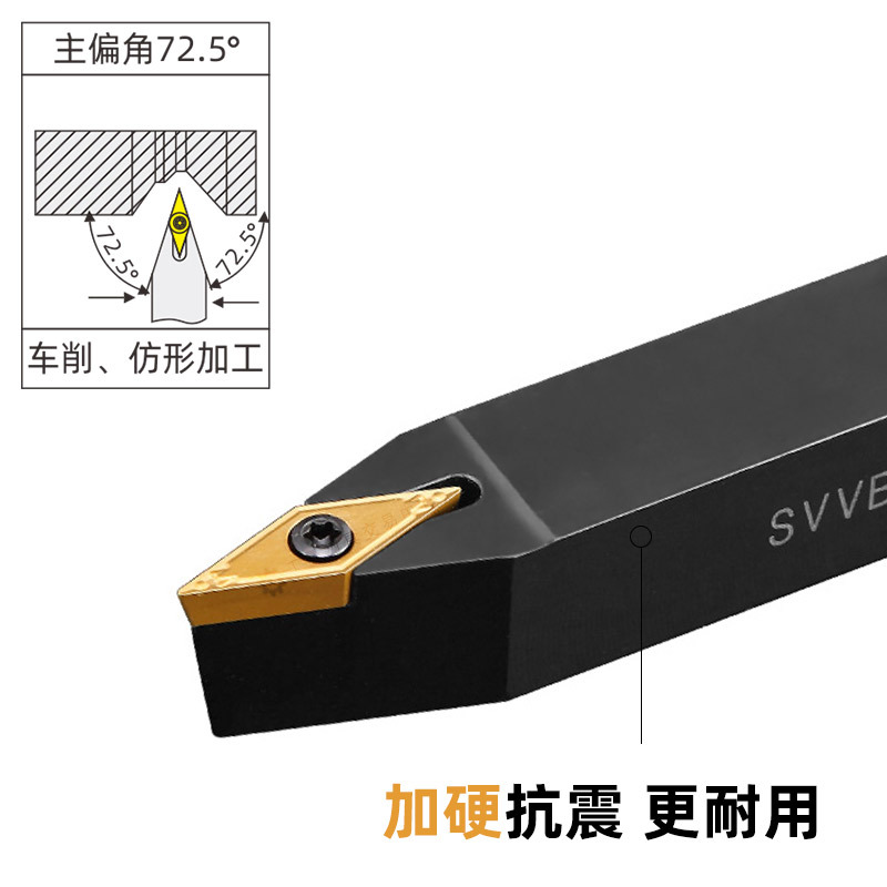 Wholesale SVVBN1616H16 / SVVBN2020K16 CNC lathe tool rod details Picture