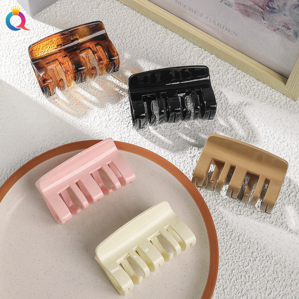 Qiyue Cross-border Hair combs, hairpins, high-end hairpins, shark hairpins for the back of the head, women's hair grips, hair accessories wholesale full figure