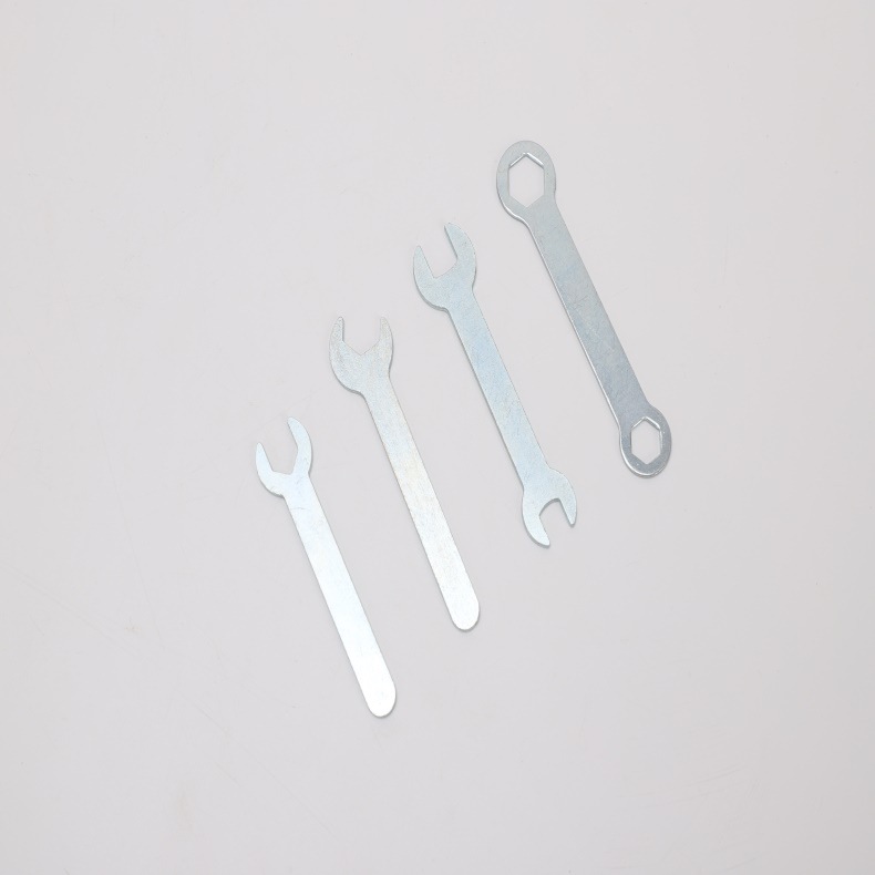 Wholesale 1.5mm dual-purpose open-end wrench for sheet metal stamping, vehicle-mounted tool combination set wrench undefined