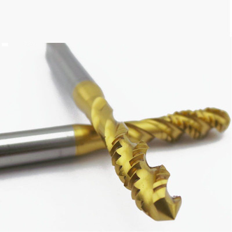 Golden N0.8-32UNC spiral tap, cobalt-containing machine cutting tap, American-made tap Specification drawing
