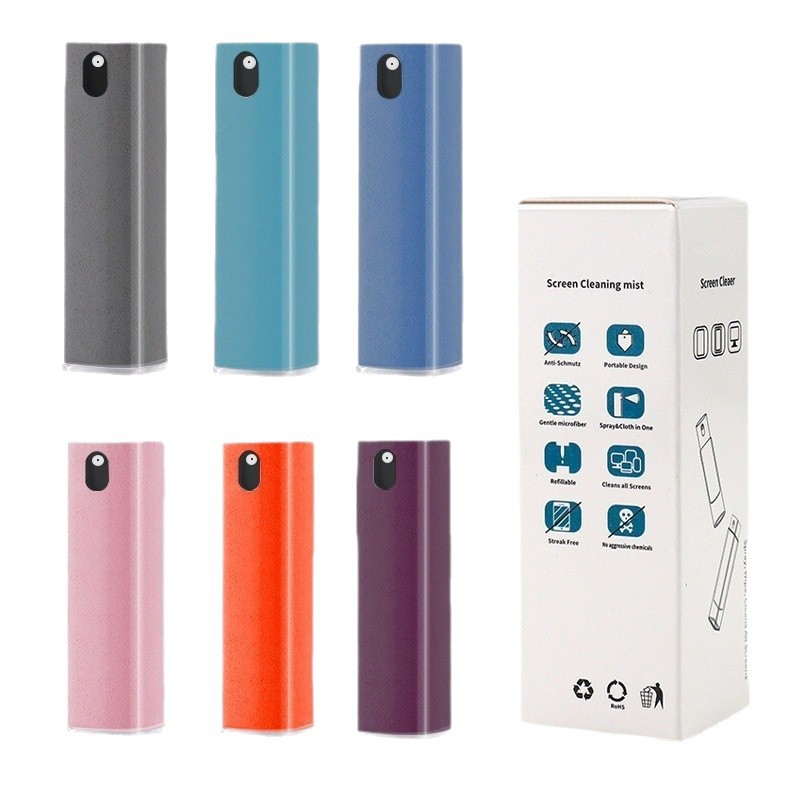 Screen cleaner, a magic tool for cleaning mobile and computer screens, a convenient spray for wiping screen dust and fingerprints Item Picture