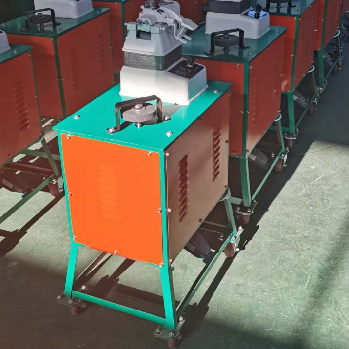 Pneumatic steel bar butt welding machine, wire drawing, small metal stainless steel spot welding machine, UN type iron wire joint machine details Picture