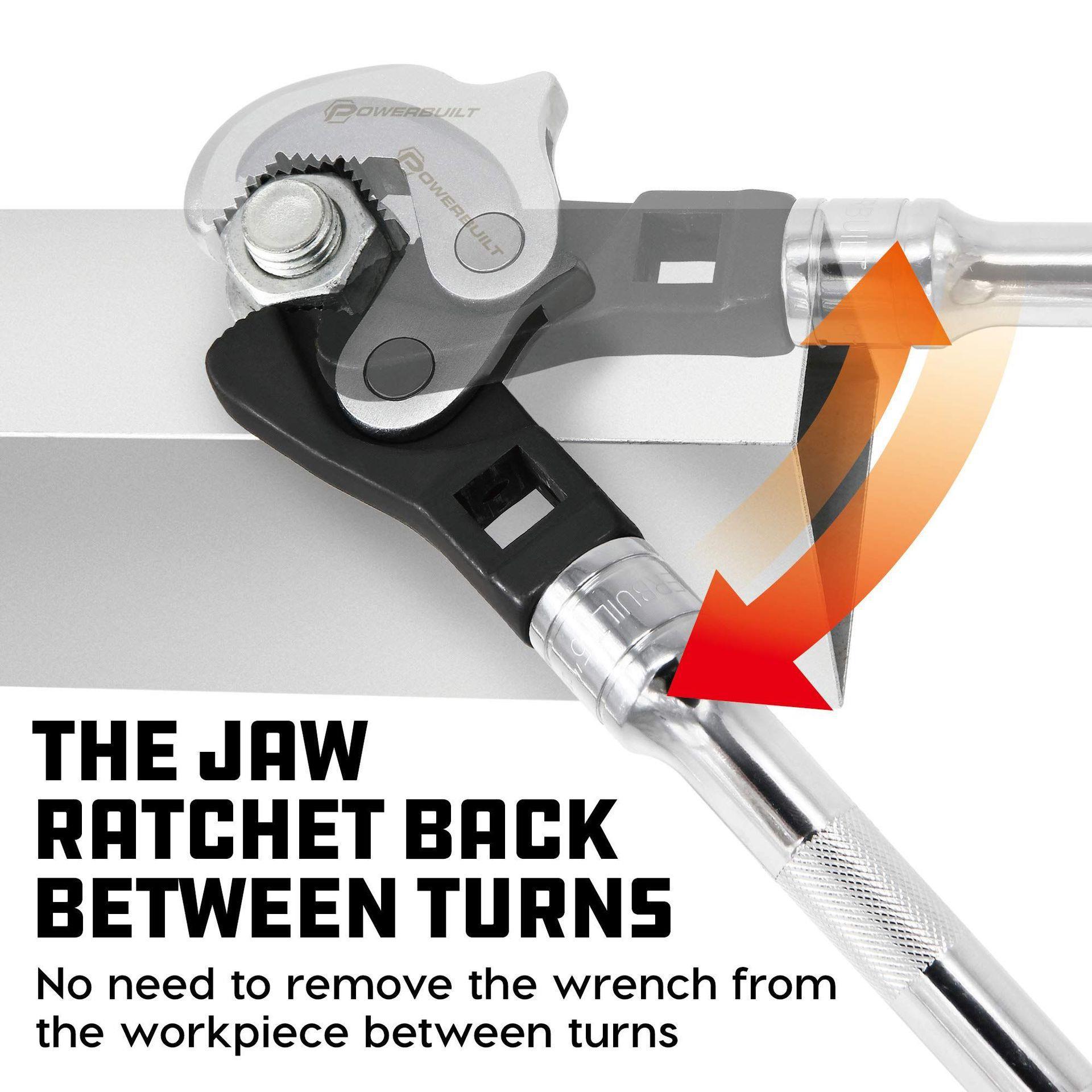 Torque wrench ratchet movable open steel bar eagle-beak adapter crescent-shaped head plug hook head Item Picture