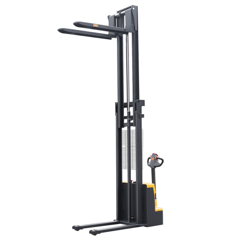 Hai Zhi Li all-electric stacker, electric mini forklift, 1.5-ton and 2-ton forklift, hydraulic lifting stacker Specification drawing