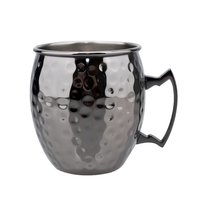Hammered copper cup moscow mule Moscow Mule Cup Stainless steel cocktail metal Wine glass Bar cup Item Picture