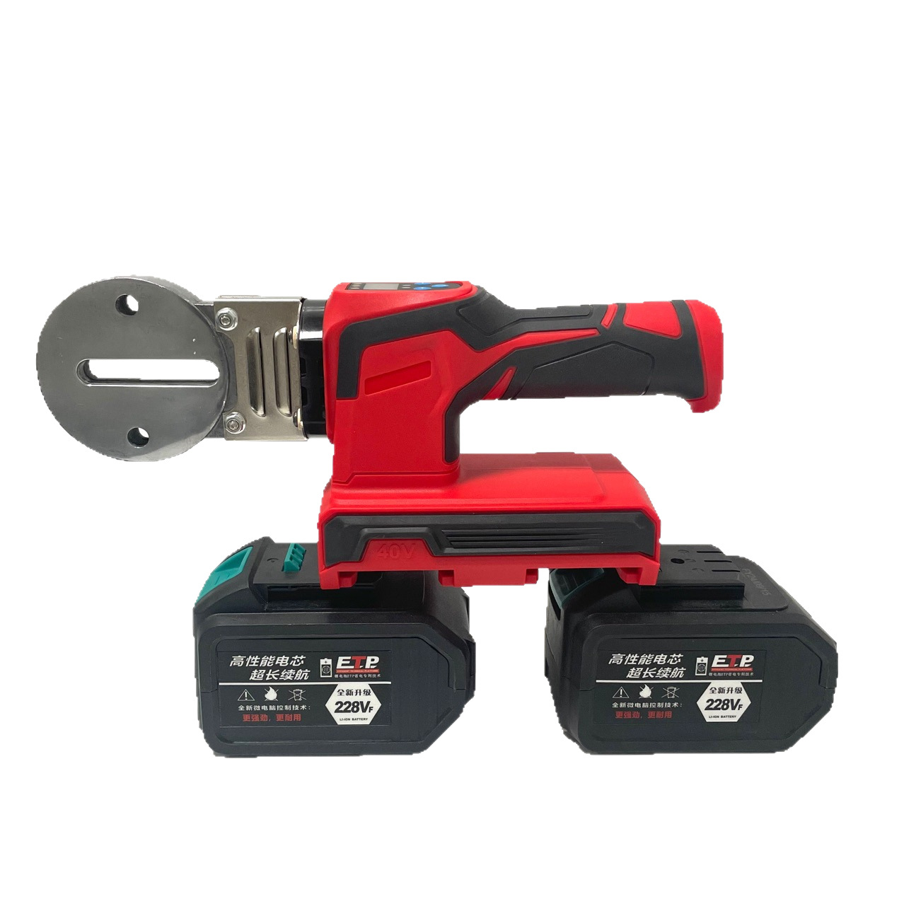 New cross-border bestsellers for foreign trade: dual-battery lithium battery hot melt welding machine, PPR water pipe hot melt welding machine, water and electricity engineering Item Picture