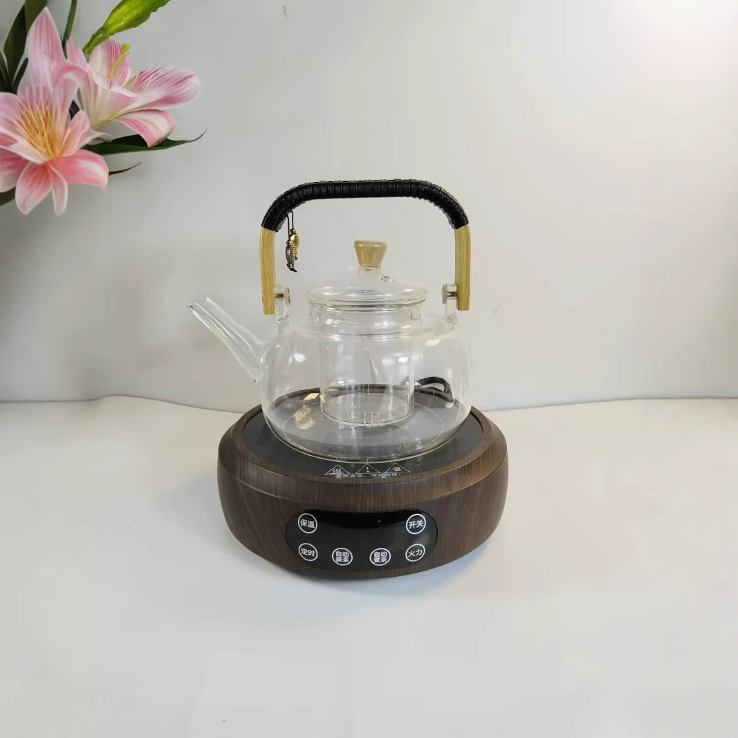 Glass teapot, electric ceramic stove, health pot, kettle, high-temperature heat-resistant handle pot, household teapot, special tea sets Application Scenario