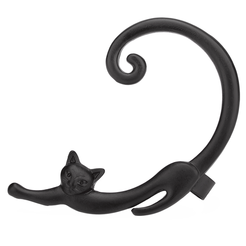 Cute cartoon animal 3D cat stud earrings and ear hangers in European and American style, wish Amazon cross-border bestsellers wholesale Item Picture