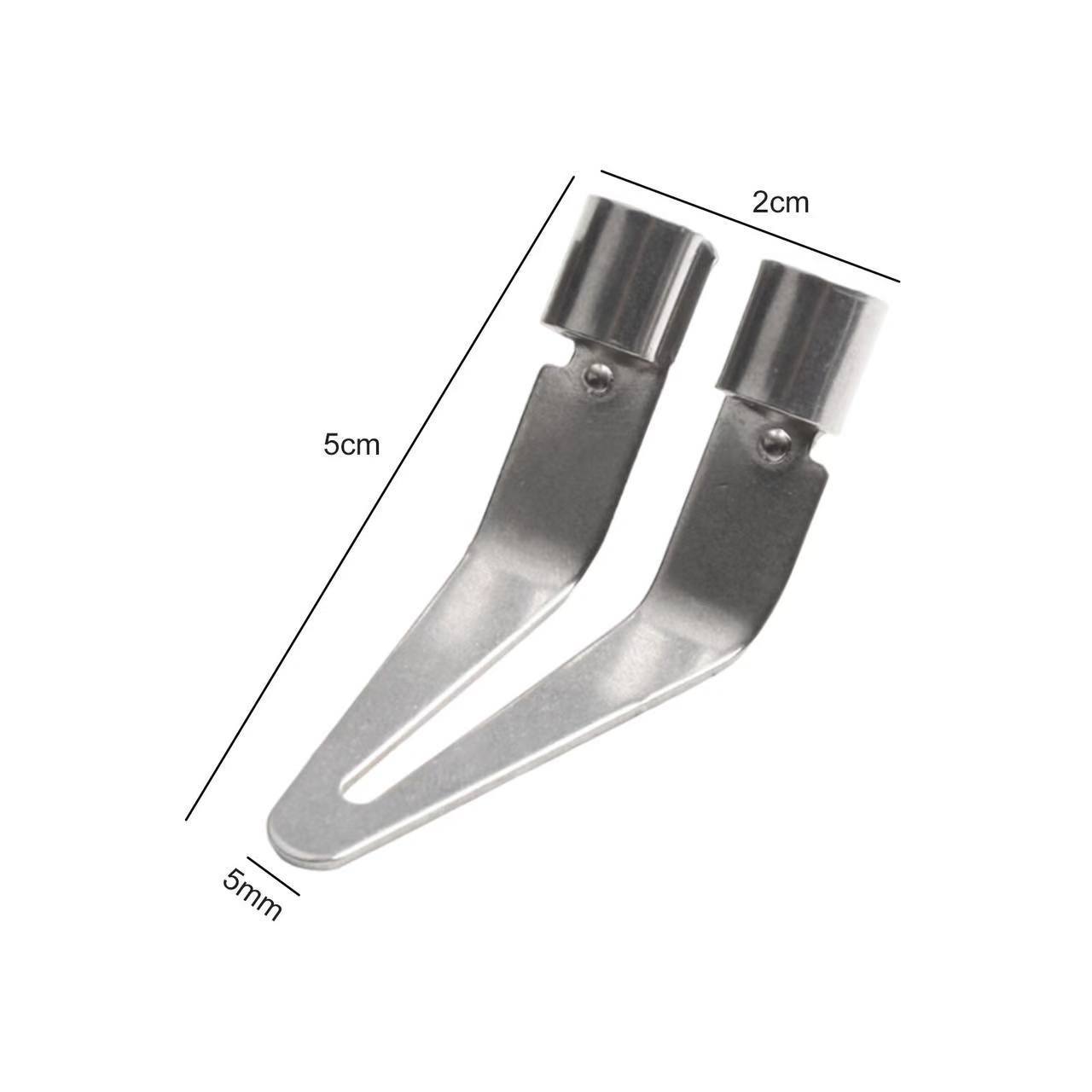 Triangular flat head electric welding joint accessories, machine accessories, welding nails, triangular heating, smoothing head, smoothing knife, right-angle and curved corners Item Picture