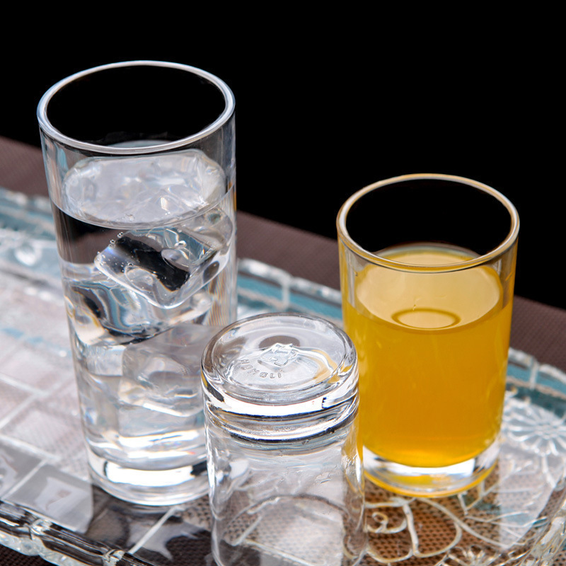 Lizun straight water cups, juice cups, beverage cups, milk cups, beer mugs and glass cups wholesale with logo printing Specification drawing
