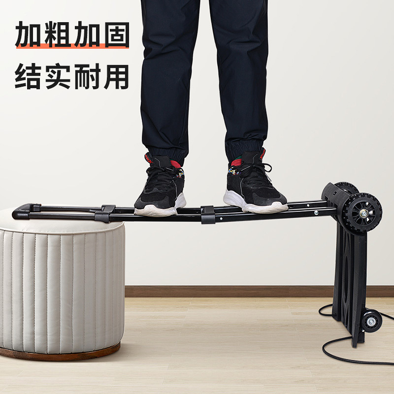Folding hand-pulled cart, grocery shopping tank wheel cart, express delivery, moving, turnover delivery, trolley, portable shopping cart details Picture