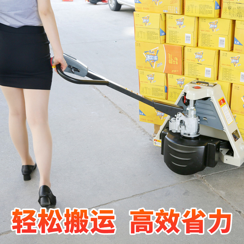 Hangcha all-electric forklift lithium battery handling truck 1.5, 2-ton battery forklift ground bull Hangzhou forklift details Picture