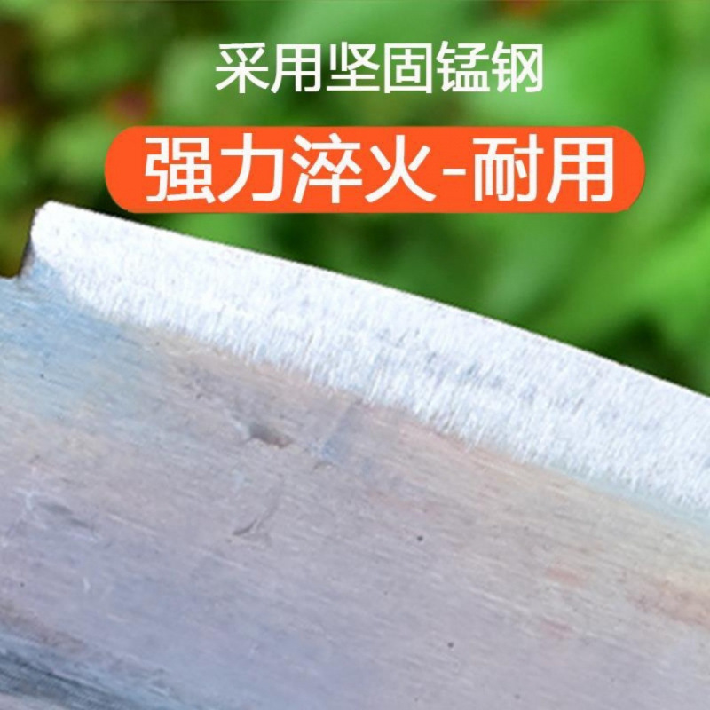 Household guillotine knife for cutting grass from cattle and sheep, manual guillotine machine for cutting grass, corn stalk gate knife, manganese steel forged old-fashioned binding knife details Picture
