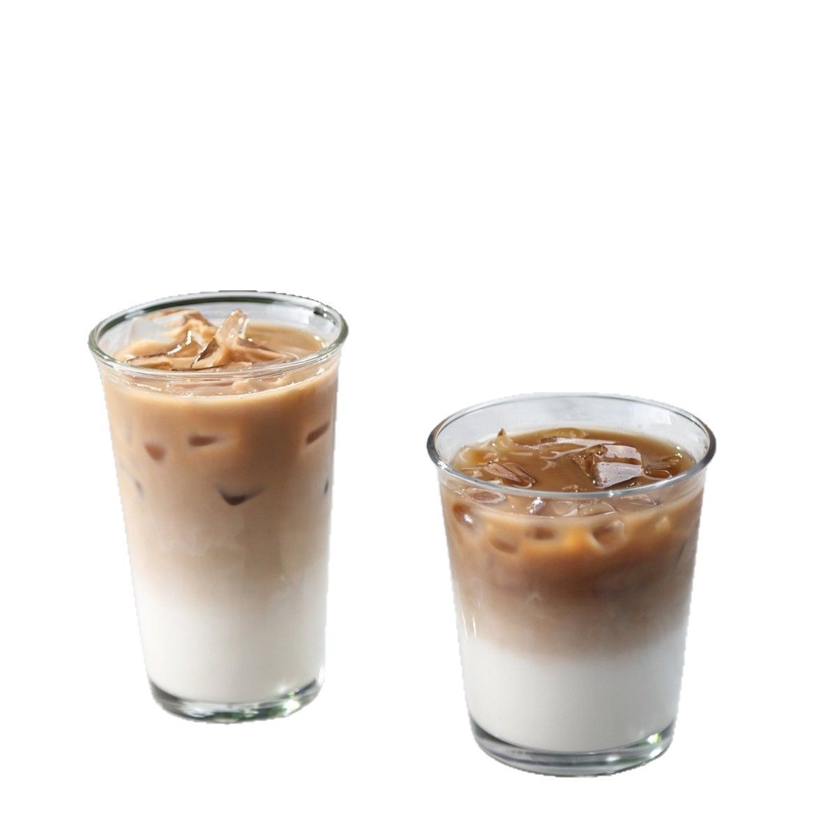 Flanged glass cup, juice cup, breakfast cup, Korean feng shui cup, iced coffee cup, milk tea cup, girlish heart cup, printed logo Item Picture