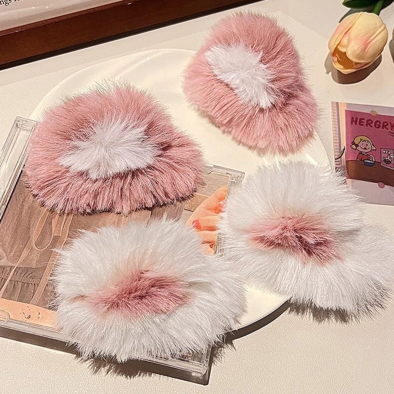 Super cute little rabbit hair clips, female furry rabbit ear side bangs clips, bb clips, furry hair clips, side hair clips, hair accessories Specification drawing