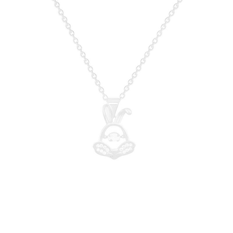 The sweet little rabbit necklace is a versatile, high-end, light luxury and niche collarbone chain. It is a best-selling accessory for the 2024 Spring Festival Item Picture