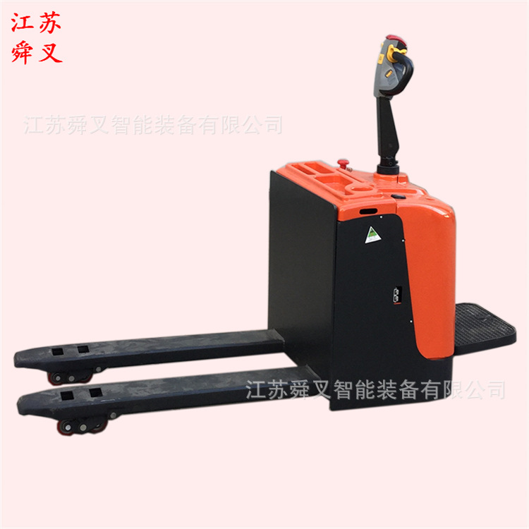 3/5-ton electric pallet handling forklift, 3/4-meter-long fully automatic hydraulic lifting ground battery stacker loading and unloading machine undefined