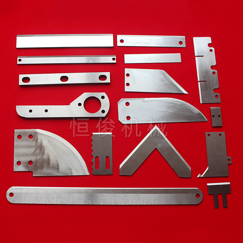Irregular-shaped blades, curved blades, white steel irregular-shaped blades, pointed blades, arc-shaped blades, hook blades, and laminating machine blades can be customized Specification drawing