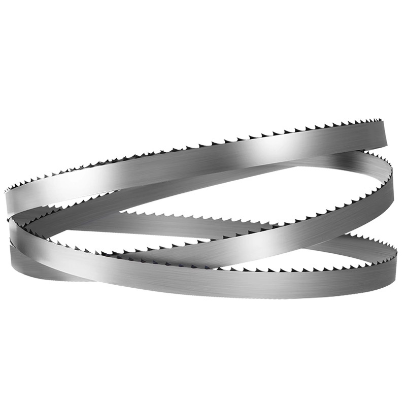 Special saw blade for bone sawing machine 1650, meat product processing chicken, duck, beef and mutton bones, frozen fish cutting and dicing, food band saw blade Item Picture
