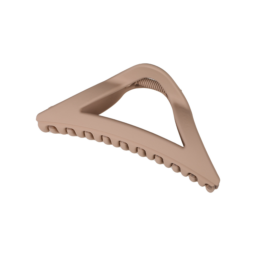 Qiyue Cross-border Matte ins hair clips, large shark clips, high-end styling hair clips, children's hair accessories wholesale Item Picture