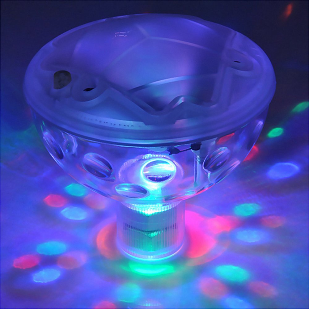 LED bath light, illuminated toy projection light, swimming pool light, diving light, bathtub light, underwater light, water light, fish tank light Specification drawing