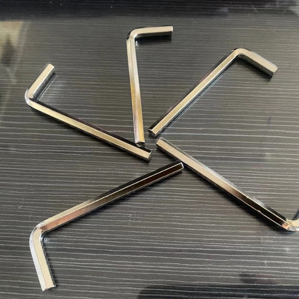 Nickel-plated and zinc-plated wrenches, Allen wrenches, anti-theft Allen wrenches, L-shaped extended M2, M3, M4, M5, M6, M8, M10 Application Scenario