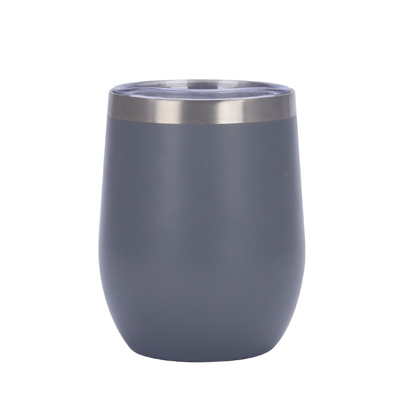 swig large-belted cup, 304 inner liner, stainless steel eggshell cup, U-shaped red wine glass, mini portable household insulated cup available Item Picture