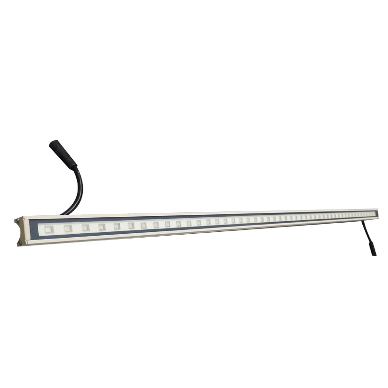 led outdoor strip lights, waterproof contour lights, outdoor construction projects, building exterior control 512 guardrail pipes wholesale, iridescent colors details Picture