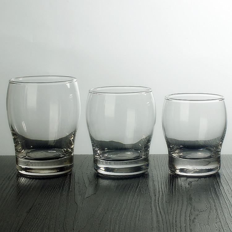 Glass wine glasses, whisky glasses, 6-piece household tea cups, foreign wine glasses, brandy glasses, simple European style Specification drawing