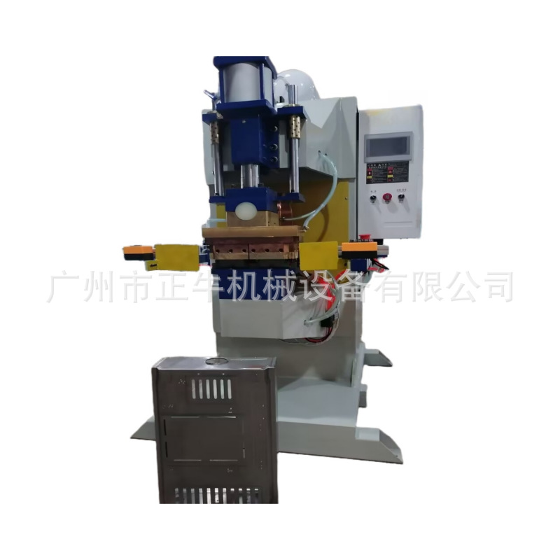 Guangzhou 60KA energy-saving gas stove shell automatic medium frequency inverter spot bump welding machine, special machine for shell welding full figure