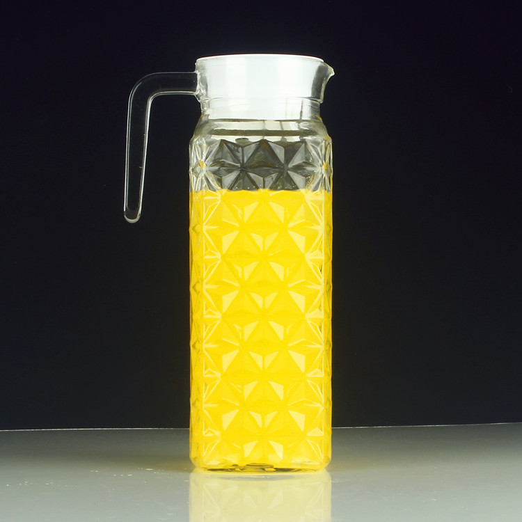 Low-price wholesale of glass cold water kettles, beverage kettles, strip kettles and diamond cold water kettles Application Scenario