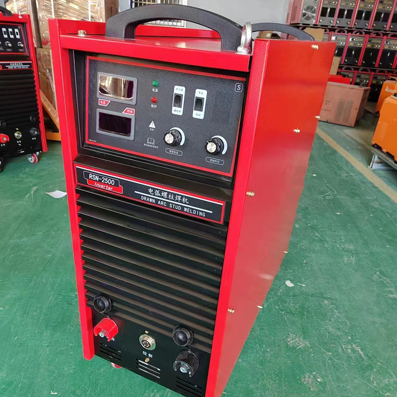 The high-power stud welding machine RSN-2500 for steel structures is used for inverter arc stud welding of large stud bolts Specification drawing