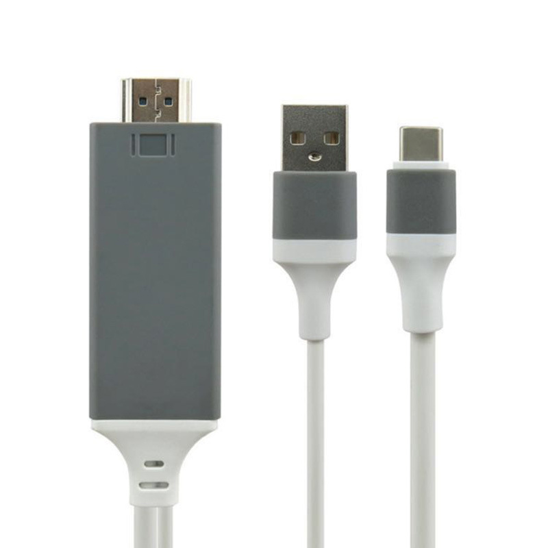 4K mobile phone to TV same-screen cable, USB3.1 to HDMI high-definition cable, Type-C to HDMI adapter cable Application Scenario
