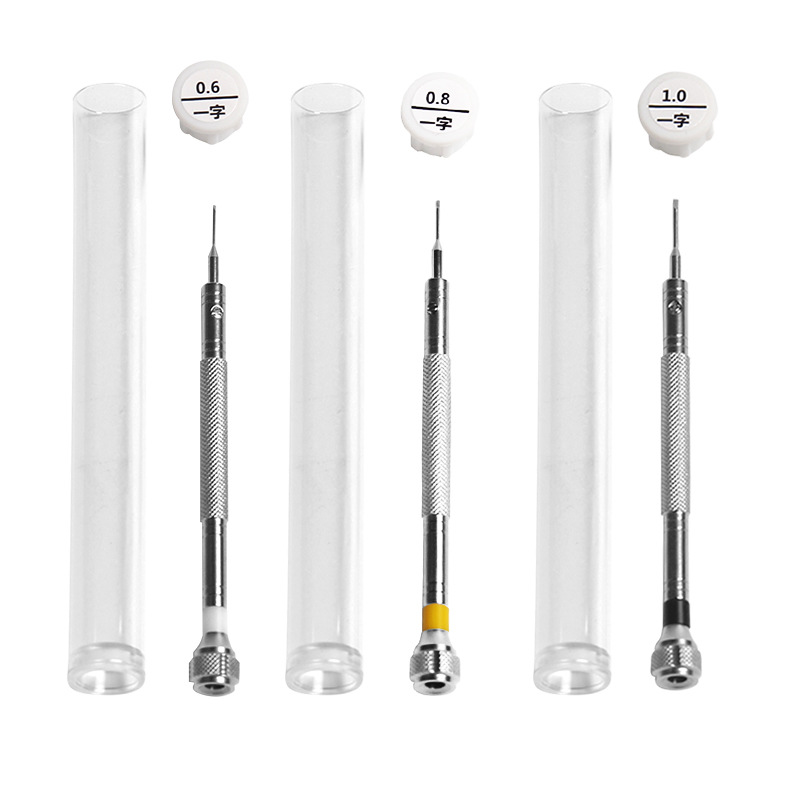Watch, eyeglass, watch repair, stainless steel screwdriver, small screwdriver, straight cross, precision watch screw screwdriver tool details Picture