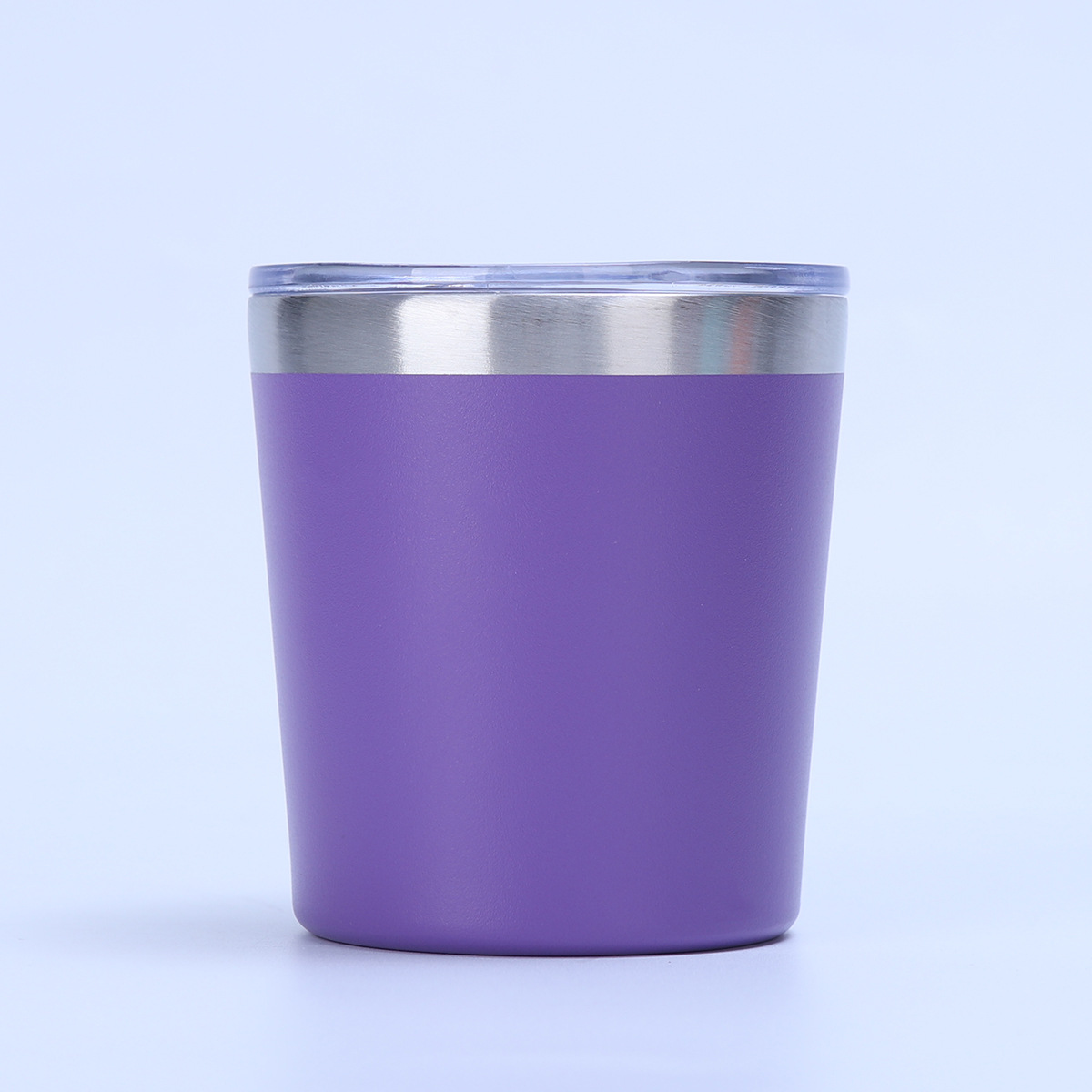 Factory direct supply of stainless steel vacuum double-layer insulated cups, outdoor high-appearance-level spray-painted cups, transparent cup LIDS, portable cups Application Scenario