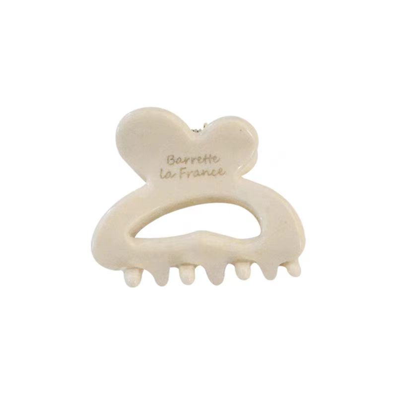 Korean cute and youthful little rabbit ear butterfly small hair gripper acetate half hair gripper clip bangs side clip Item Picture