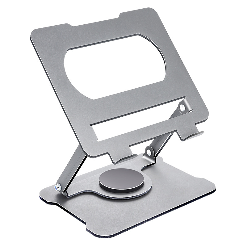 Laptop stand bracket, elevated heat dissipation rack, foldable metal stand, rotatable monitor lift stand Item Picture