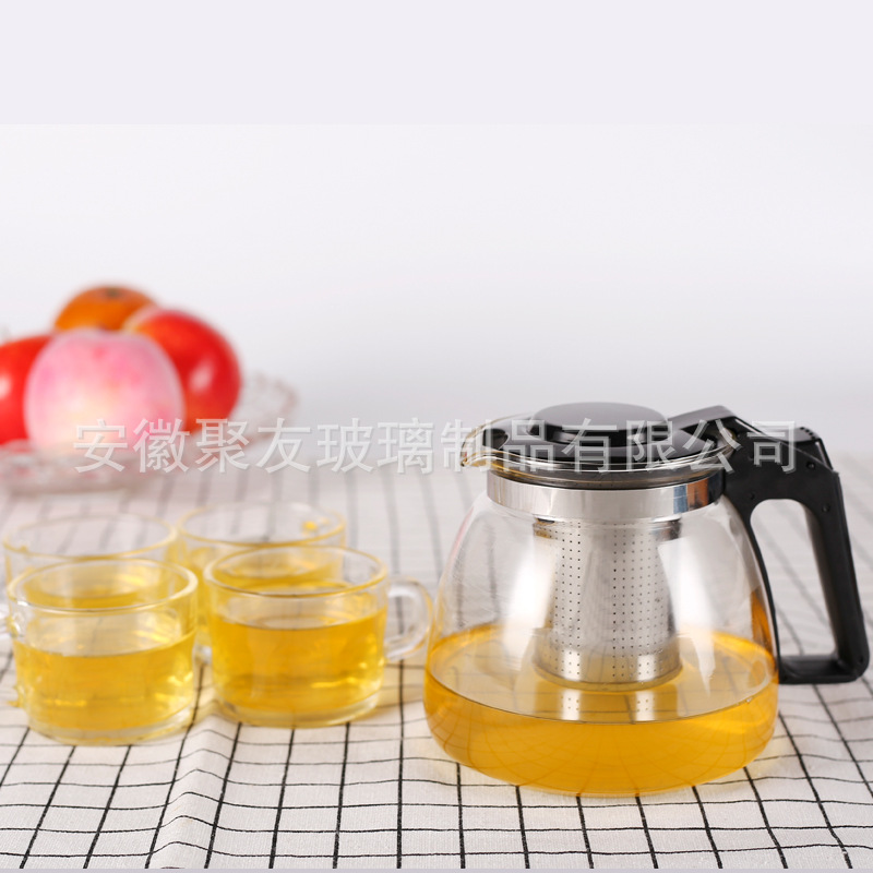 Wholesale "Love Journey" tea pot five-piece set, glass water set, flower tea set, and business sales gifts from the manufacturer Application Scenario