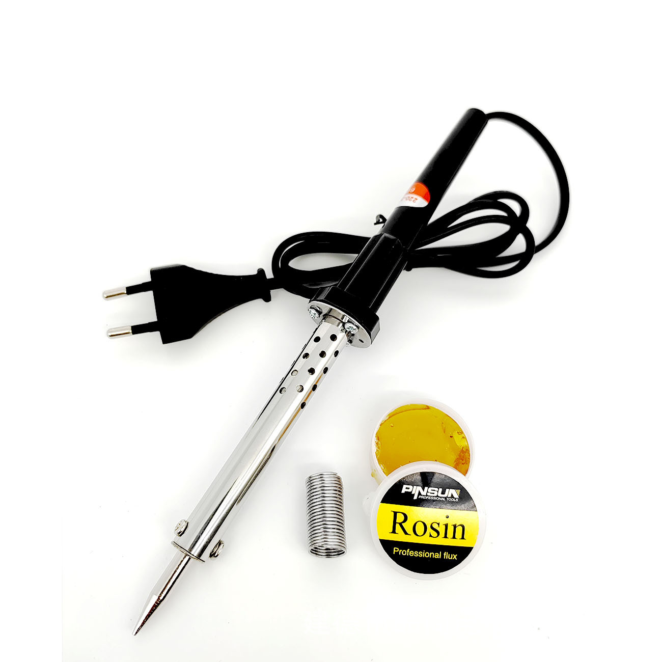 Factory direct sales of PINSUN high-quality soldering irons, home repair and welding tools, 3-piece sets, 30W, 40W, 60W full figure