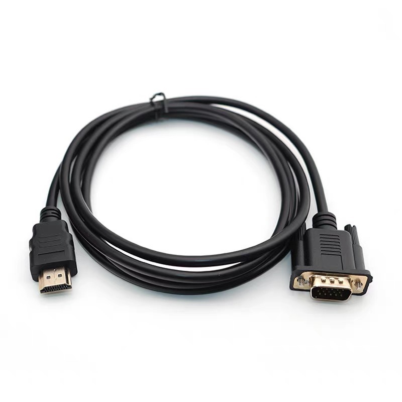 hdtv to vga cable, high-definition 1080P laptop projector video converter, hd to vga conversion cable details Picture