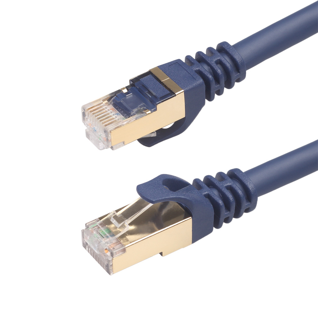 The manufacturer has 8 category double-shielded 26AWG CAT8 network cables in stock, with 40GB speed and 2000MHZ bandwidth Specification drawing