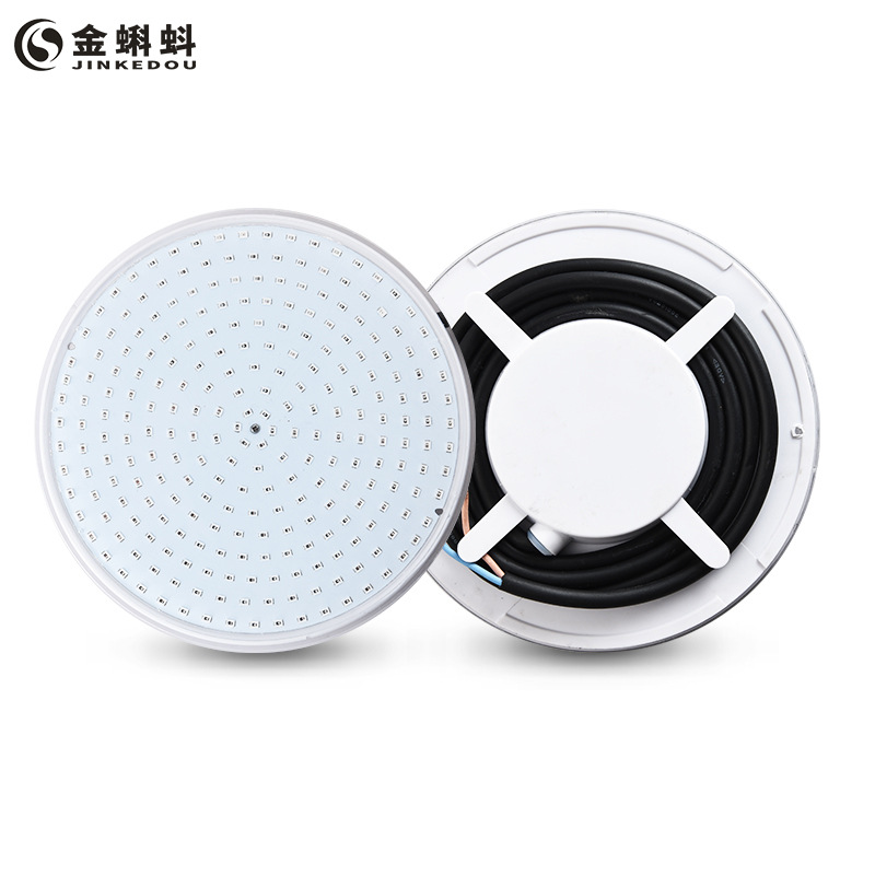 Resin-filled full potting PAR56 swimming pool lighting fixtures, IP68 underwater replacement light source, seven-color lights Application Scenario