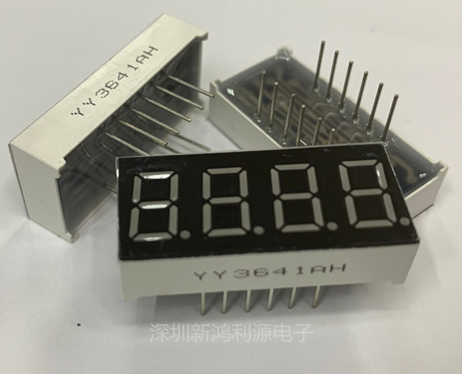 Digital tube 3641AH 3641AS digital tube display tube HS3461AS four-digit common negative red Application Scenario